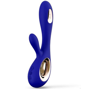 LELO – Soraya wave vibrateur rabbit bleu nuit