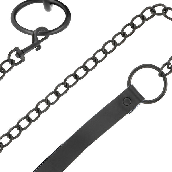 DARKNESS - COLLAR WITH CADENA NEGRO