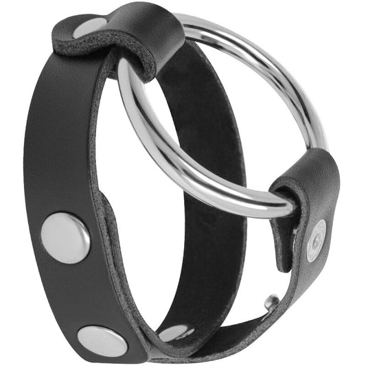 DARKNESS - ANILLO PARA PENE Y TESTICULOS BDSM