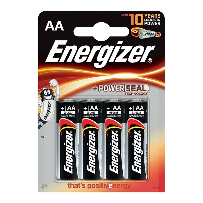 Energizer – Pile alcaline AA lr6 *4
