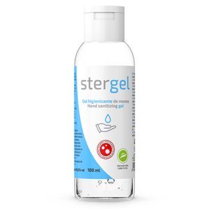 Stergel – Hydroalcoholic hand sanitizing gel aloe vera 100ml