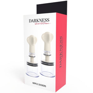 Darkness – Ondes stimulantes pour tétons transparents 5 cm de diamètre