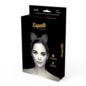 Coquette Chic Desire – Serre-tête avec oreilles de chat