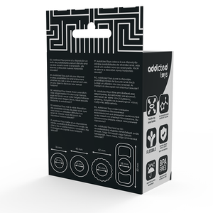 Addicted Toys – Ensemble danneau pénial 4 pièces
