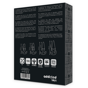 Addicted Toys – Ensemble 4 bouchons anal