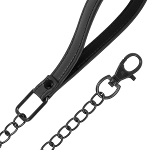 Fetish Submissive – Collier chaîne doublure en noprène