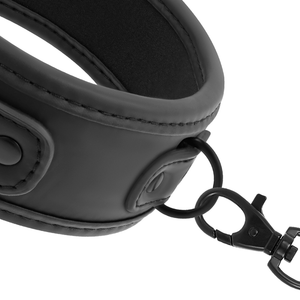 Fetish Submissive – Collier chaîne doublure en noprène