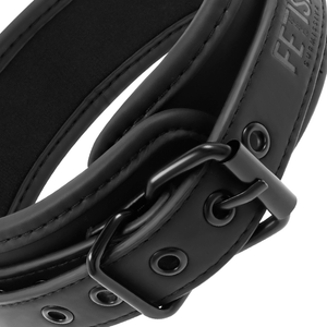 Fetish Submissive – Collier chaîne doublure en noprène