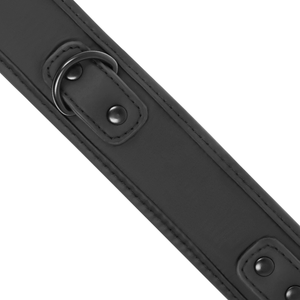 Fetish Submissive – Collier chaîne doublure en noprène