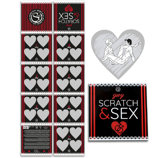 SECRETPLAY - SCRATCH &amp; SEX JUEGO PAREJAS GAY (ES/EN/FR/PT/DE)