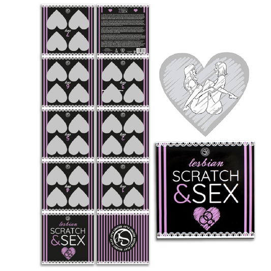 SECRETPLAY - SCRATCH &amp; SEX JUEGO PAREJAS POSTURAS LESBICAS (ES/EN/FR/PT/DE)
