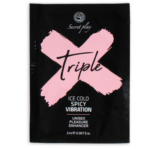 SecretPlay – Unidose triple x intensificateur de plaisir