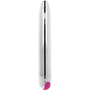 Ohmama – Vibrateur argent rechargeable 10 modes 18,5 cm
