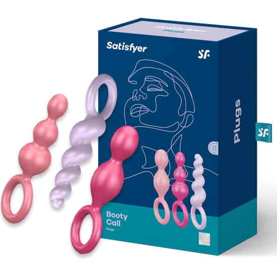 SATISFYER BOOTY CALL PLUGS SET OF 3