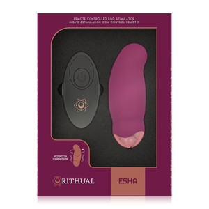 Rithual – Esha egg système de télécommande rotation + vibration