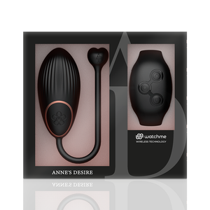 Anne's Desire – Egg technologie de télécommande watchme noir