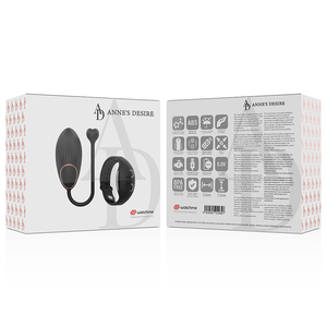 Anne's Desire – Egg technologie de télécommande watchme noir