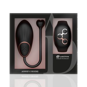 Anne's Desire – Egg technologie de télécommande watchme noir/or