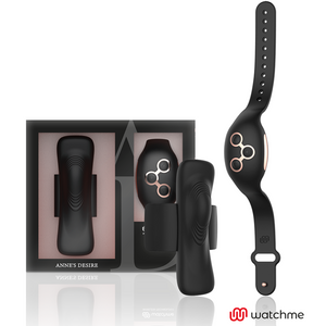 Anne's Desire – Culotte pleasure technologie watchme noir/or