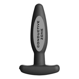 ElectraStim – Silicone noir rocker anal plug petit