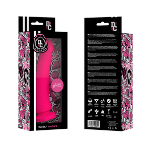 Delta Club – Toys gode médical silicone rose 17 cm -o- 3 cm