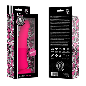 Delta Club – Toys gode médical rose en silicone 20 cm -o- 4 cm