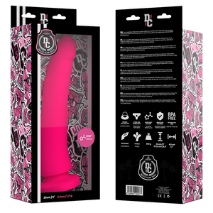 Delta Club – Toys gode médical rose en silicone 23 cm -o- 4.5 cm