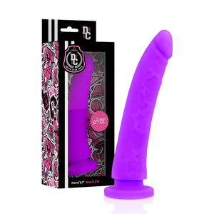 Delta Club – Toys harnais + dong silicone violet 17 cm -o- 3 cm