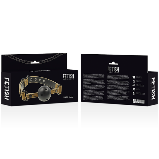 FETISH SUBMISSIVE ORIGEN - TRANSPIRABLE MORDAZA