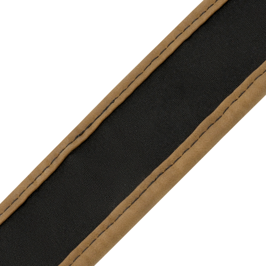 FETISH SUBMISSIVE ORIGIN - COLLIER CHAÎNE DOUBLÉE DE NÉOPRÈNE