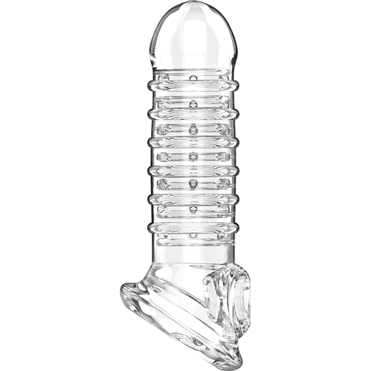 VIRILXL - EXTENSION Y FUNDA DE PENE V15 TRANSPARENT