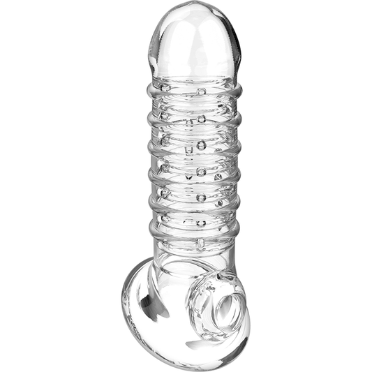 VIRILXL - EXTENSION Y FUNDA DE PENE V15 TRANSPARENT