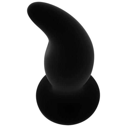 OHMAMA - SILICONE ANAL PLUG CURVADO PUNTO P 12 CM