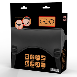 Cyber Silicock – Harnais sangles avec 3 anneaux gratuits