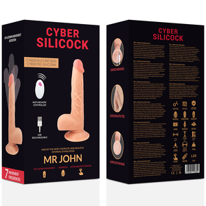 Cyber Silicock – Télécommande réaliste mr john 23.88 cm -o- 4.3 cm