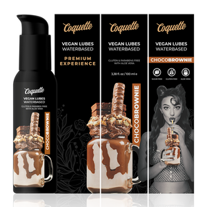 COQUETTE CHIC DESIRE - PREMIUM GLIJMIDDEL ERVARING VEGANO CHOCOBROWNIE 100ML