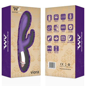 Womanvibe – Vibrateur rechargeable en silicone viora femme