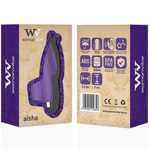 Womanvibe – Finger de stimulateur en silicone aisha femme