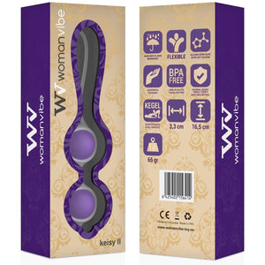 Womanvibe – Balles en silicone vibe keisy II