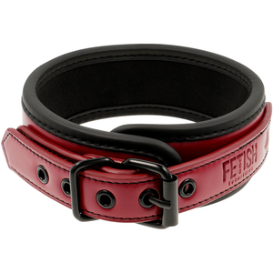Fetish Submissive Dark Room – Collier chaîne doublure en néoprène