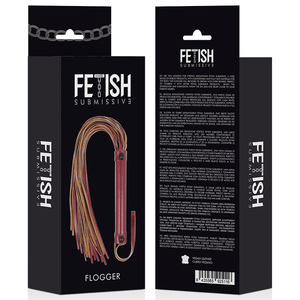 Fetish Submissive Dark Room – Fouet en cuir végétalien