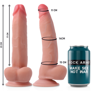 RockArmy – Harnais + léopard double densité 23 cm -o- 4.77 cm