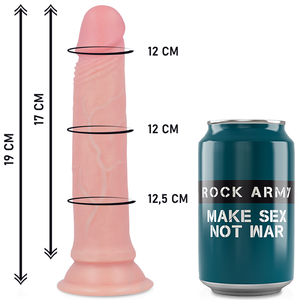 RockArmy – Harnais + gode en silicone liquide premium avenger 19 cm -o- 3.98 cm