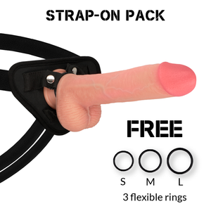 RockArmy – Arn S + gode en silicone liquide premium kingcobra 24 cm -o- 4.77 cm