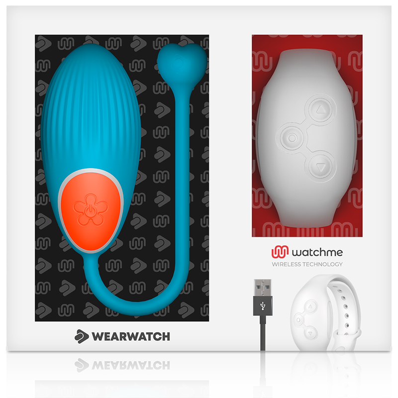 WEARWATCH - HUEVO CONTROL REMOTE TECHNOLOGIE WATCHME AZUL / NIVEO