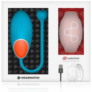 Wearwatch – Télécommande watchme technologie oeuf bleu / rose