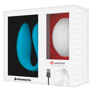 Wearwatch – Watchme vibrateur double technologie indigo/neige