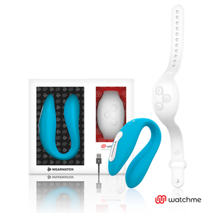 Wearwatch – Watchme vibrateur double technologie indigo/neige