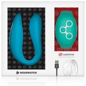 Wearwatch – Vibrateur watchme double technologie indigo/eau de mer