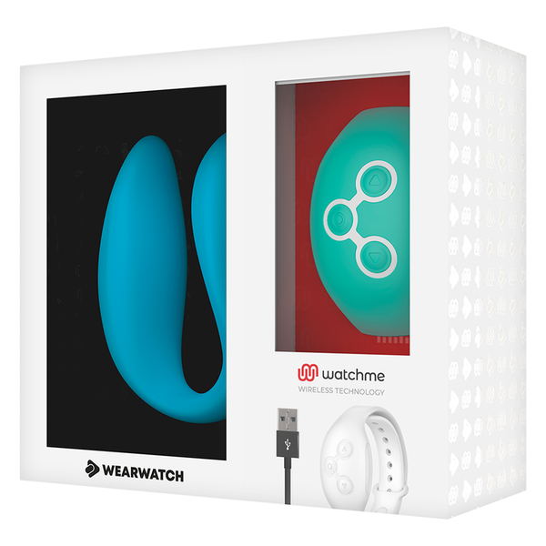 Wearwatch – Vibrateur watchme double technologie indigo/eau de mer